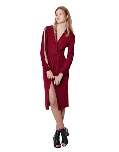 Bec & Bridge Red Dress 12 - Image 1