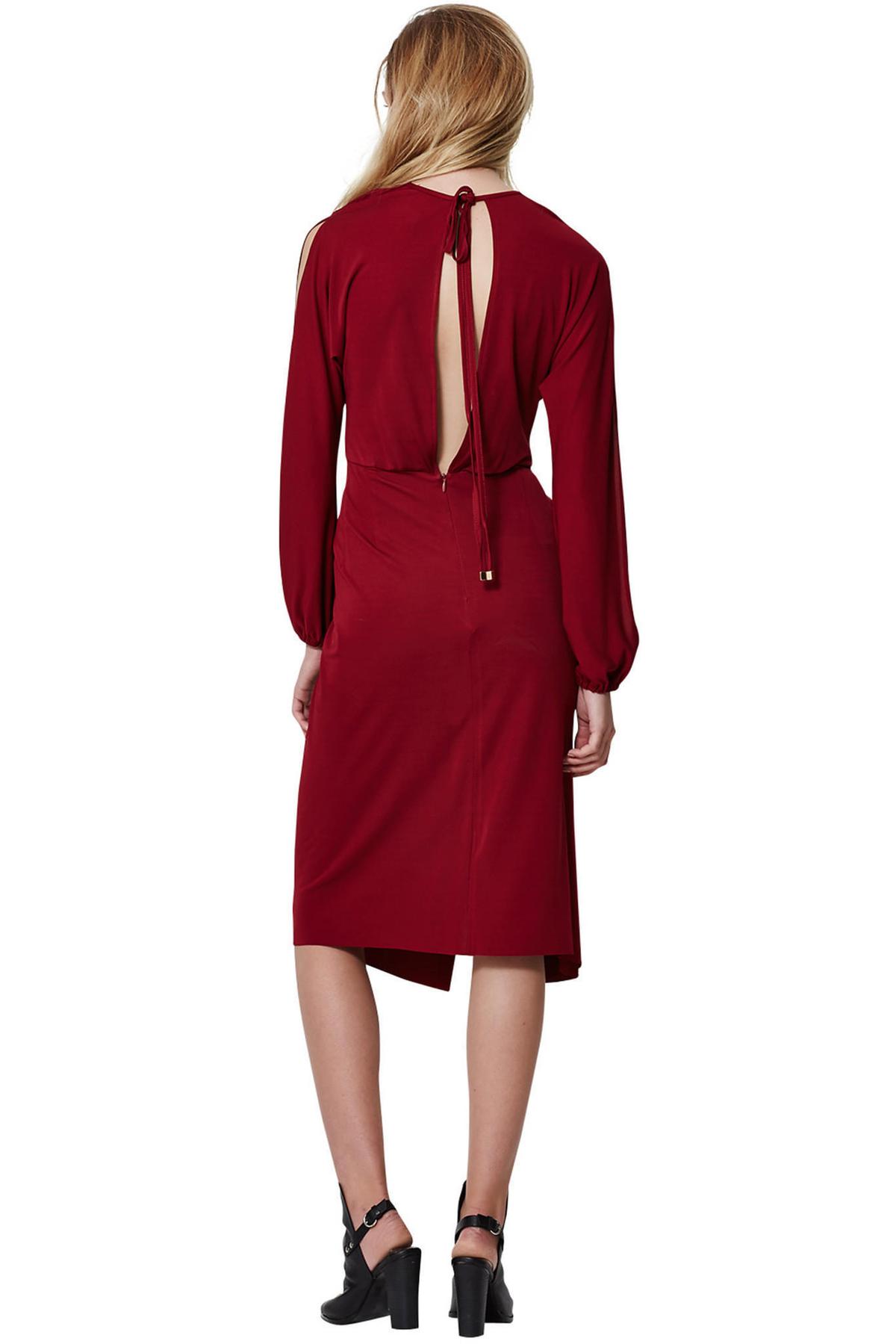 Bec & Bridge Red Dress 12 - Image 4