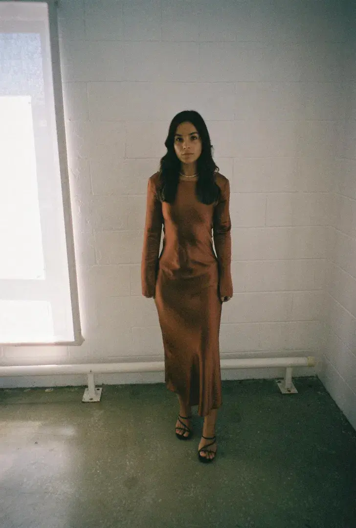 Third Form Tie Back Maxi Dress Sienna Size AU 6 - Image 4