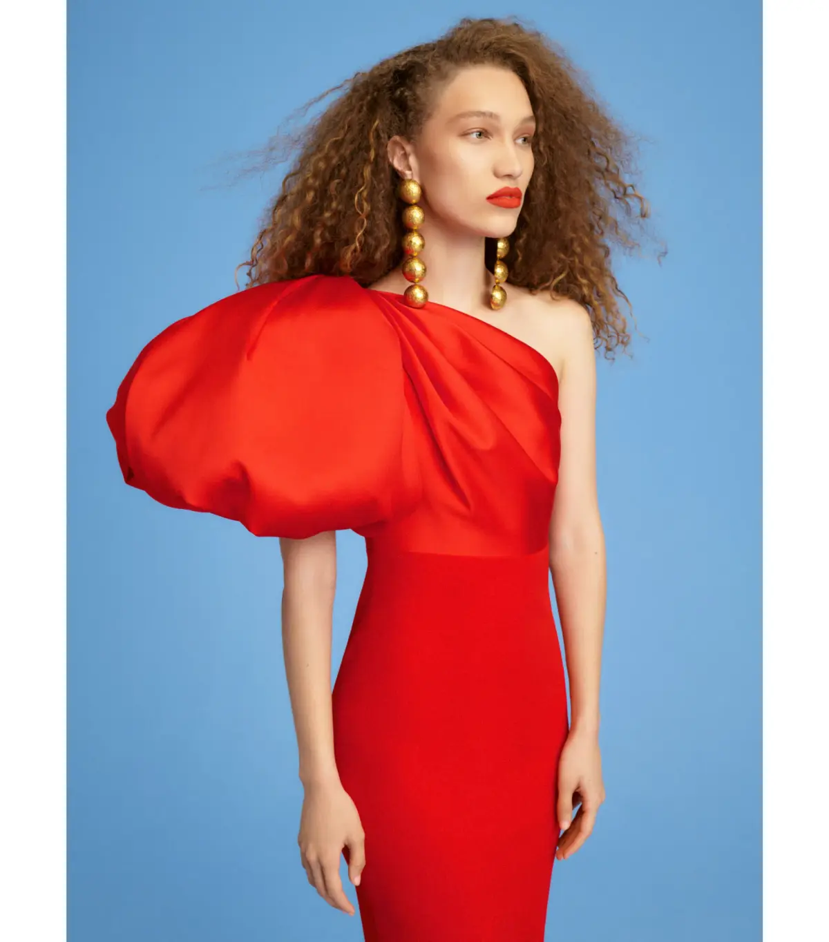 Solace London Karli Maxi Dress Red Size AU 10  - Image 2