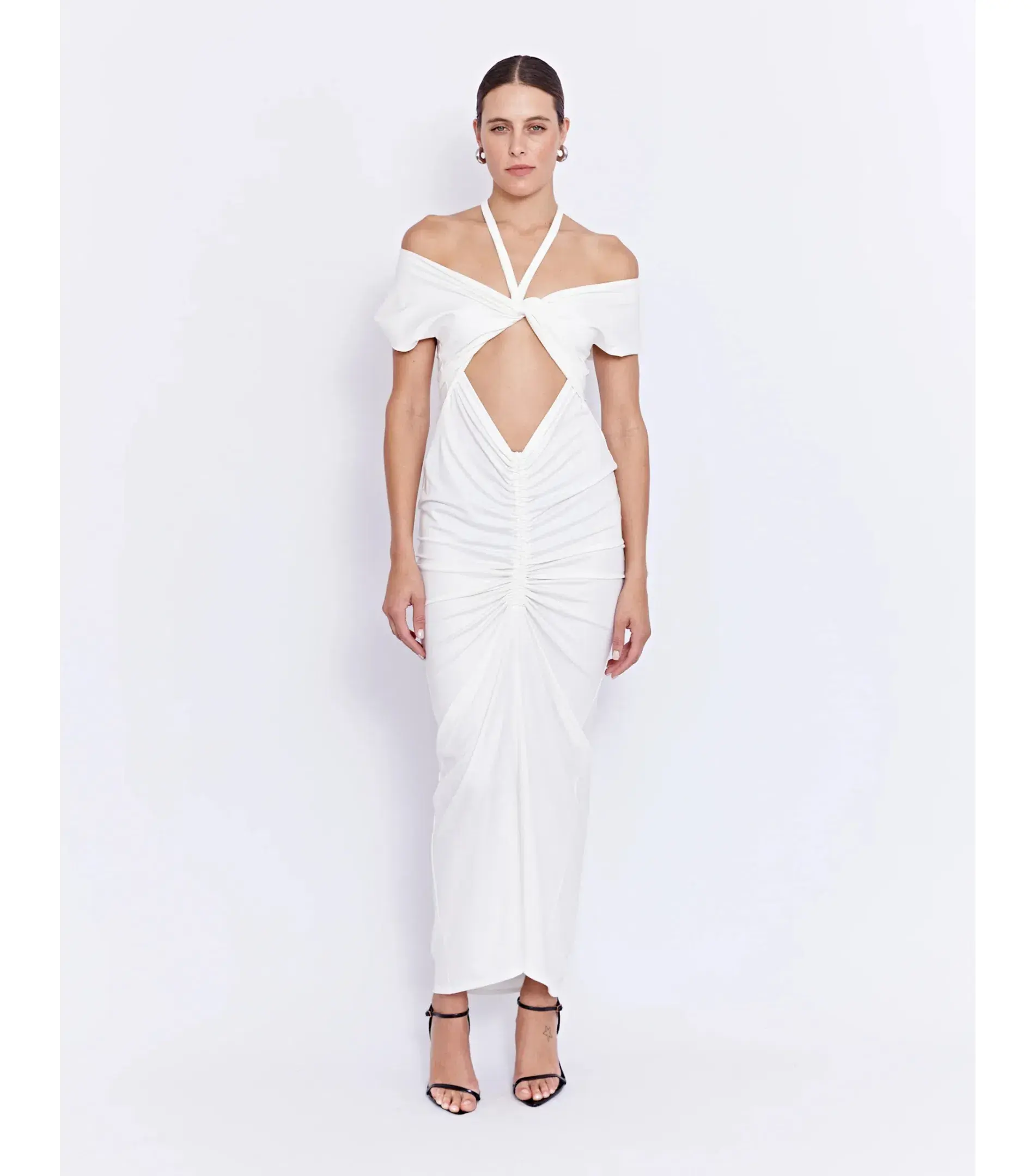 Pfeffier Ramos Dress Off White Size AU 8 - Image 1