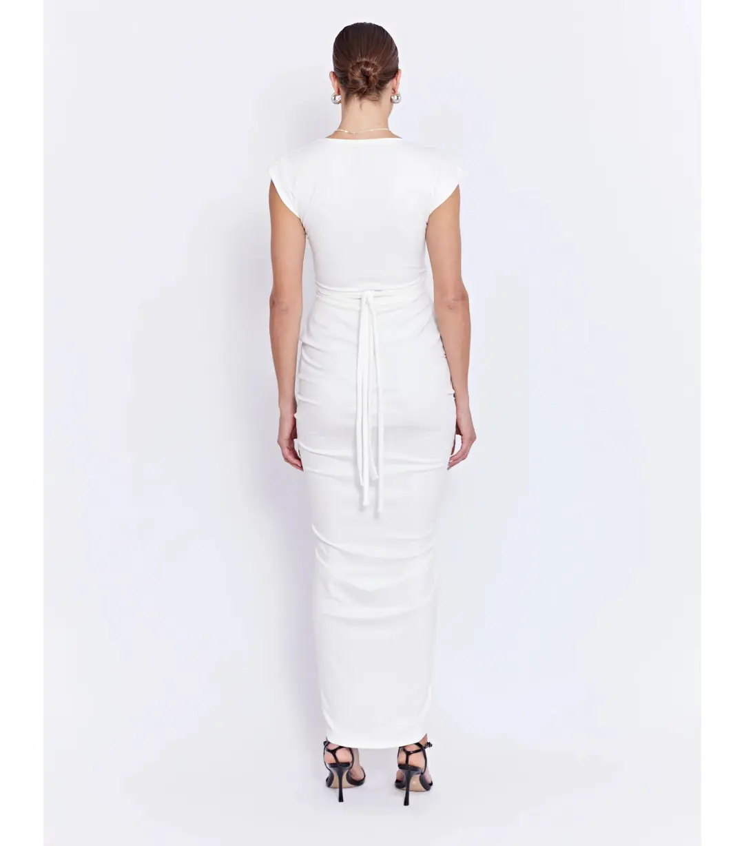 Pfeffier Ramos Dress Off White Size AU 8 for rent on The Volte - main image