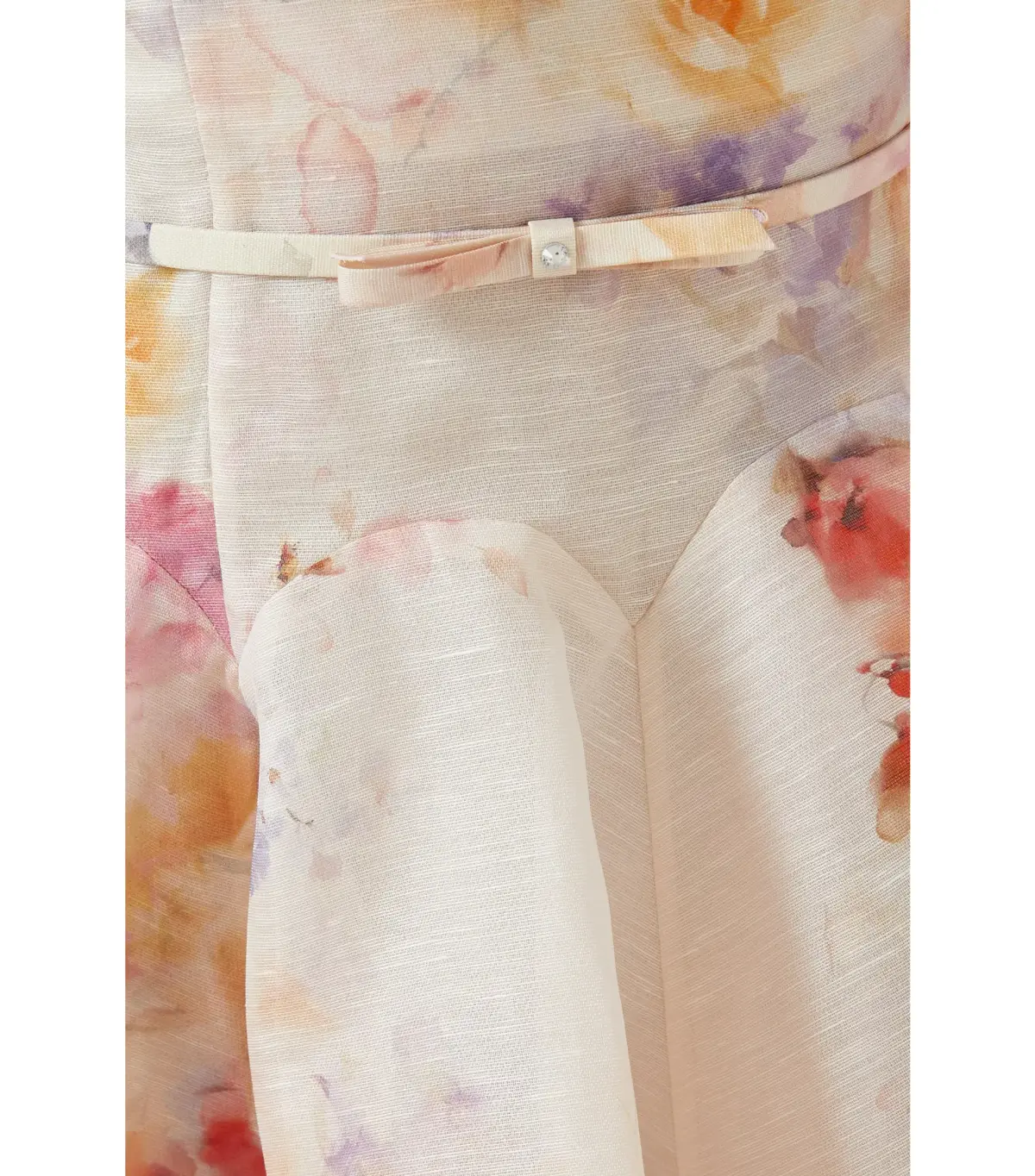 Zimmermann Crush Twist Front Mini Dress in Multi Floral Size 1 / AU 10 - Image 3