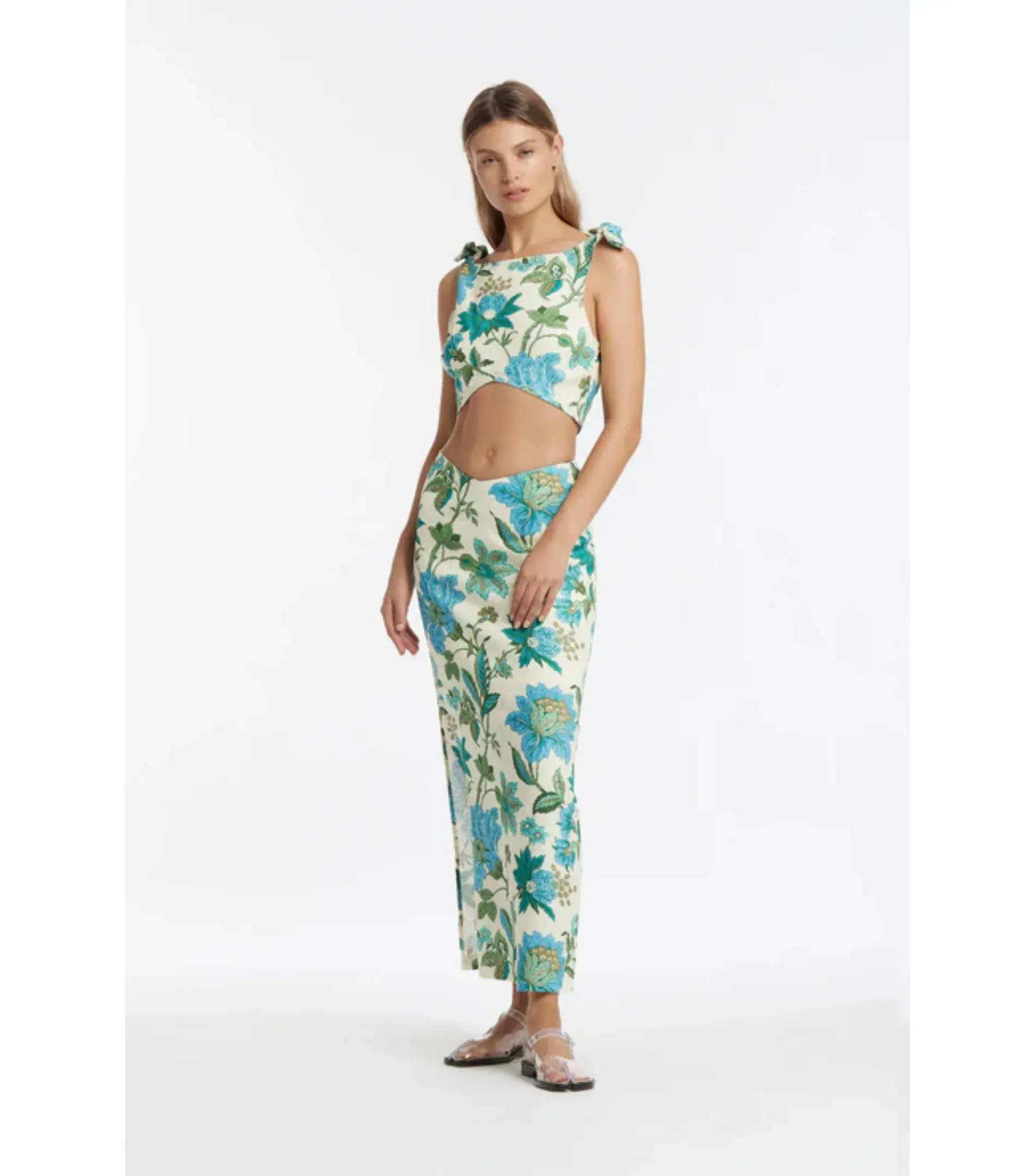 Sir The Label Alexandre Top and Skirt Set in Marguerite Print Size 3 / AU 12 - Image 1