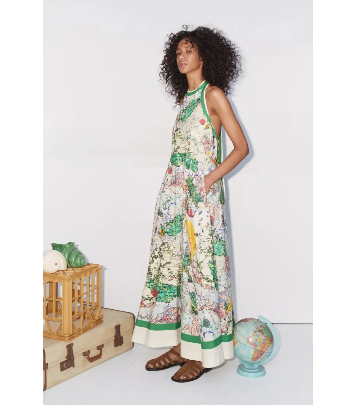 Alemais Odyssey Dress Print Size AU 10 - Image 3