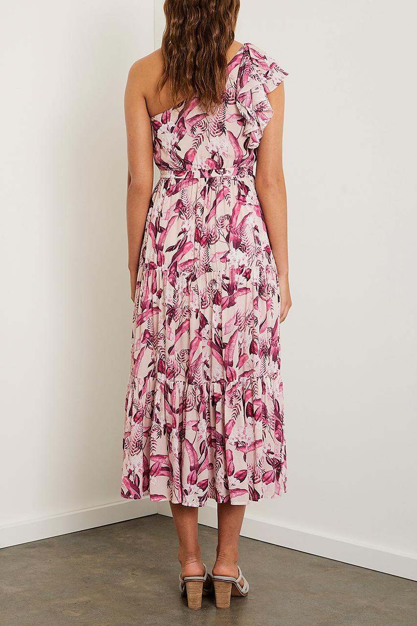 Steele Mahana One Shoulder dress Pink 8 - Image 5