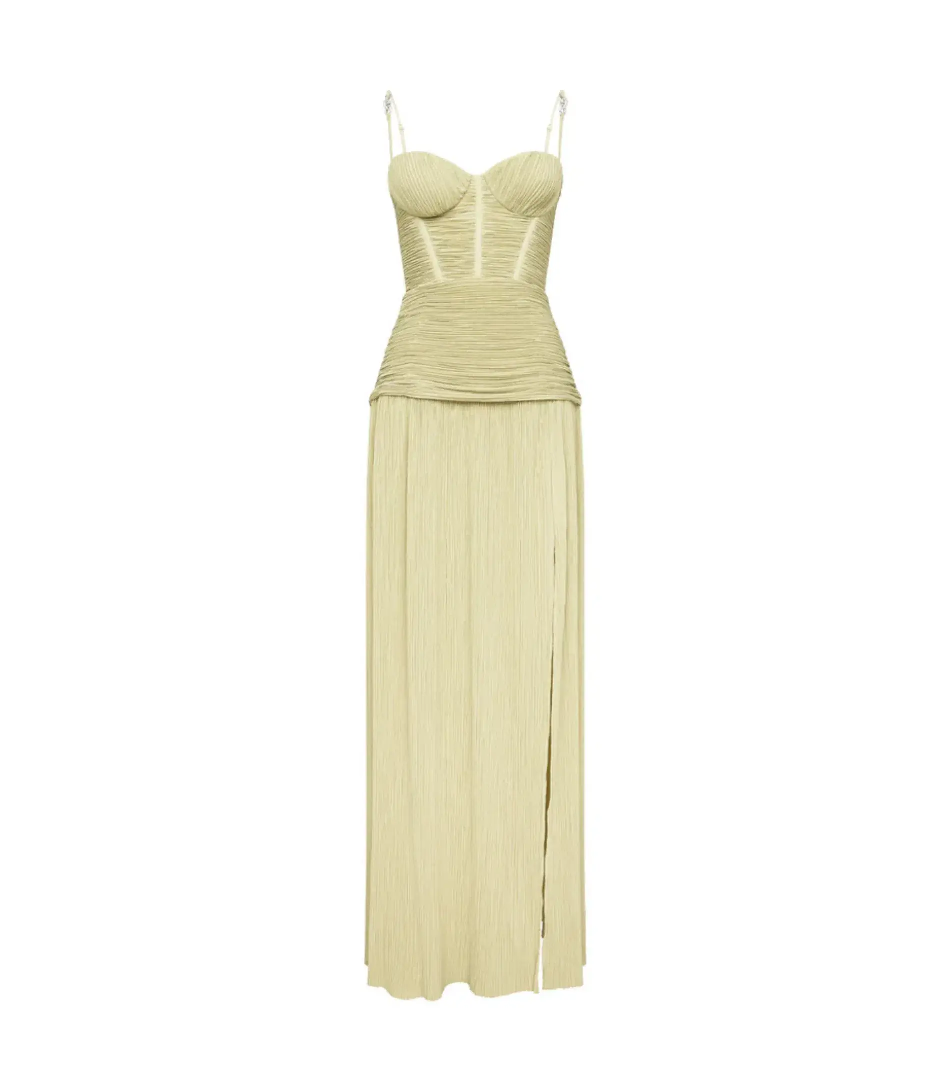 Manning Cartell Double Time Pleat Dress Pistachio Size AU 8 - Image 6