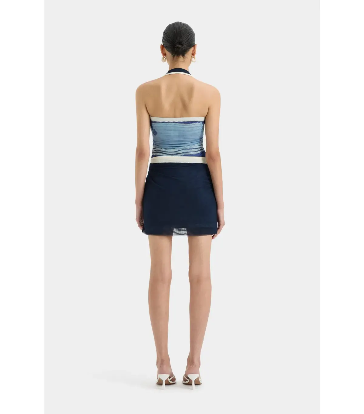 Sir the Label The Breeze Mini Dress Shoreline Stripe Size 2 / AU 10  - Image 3