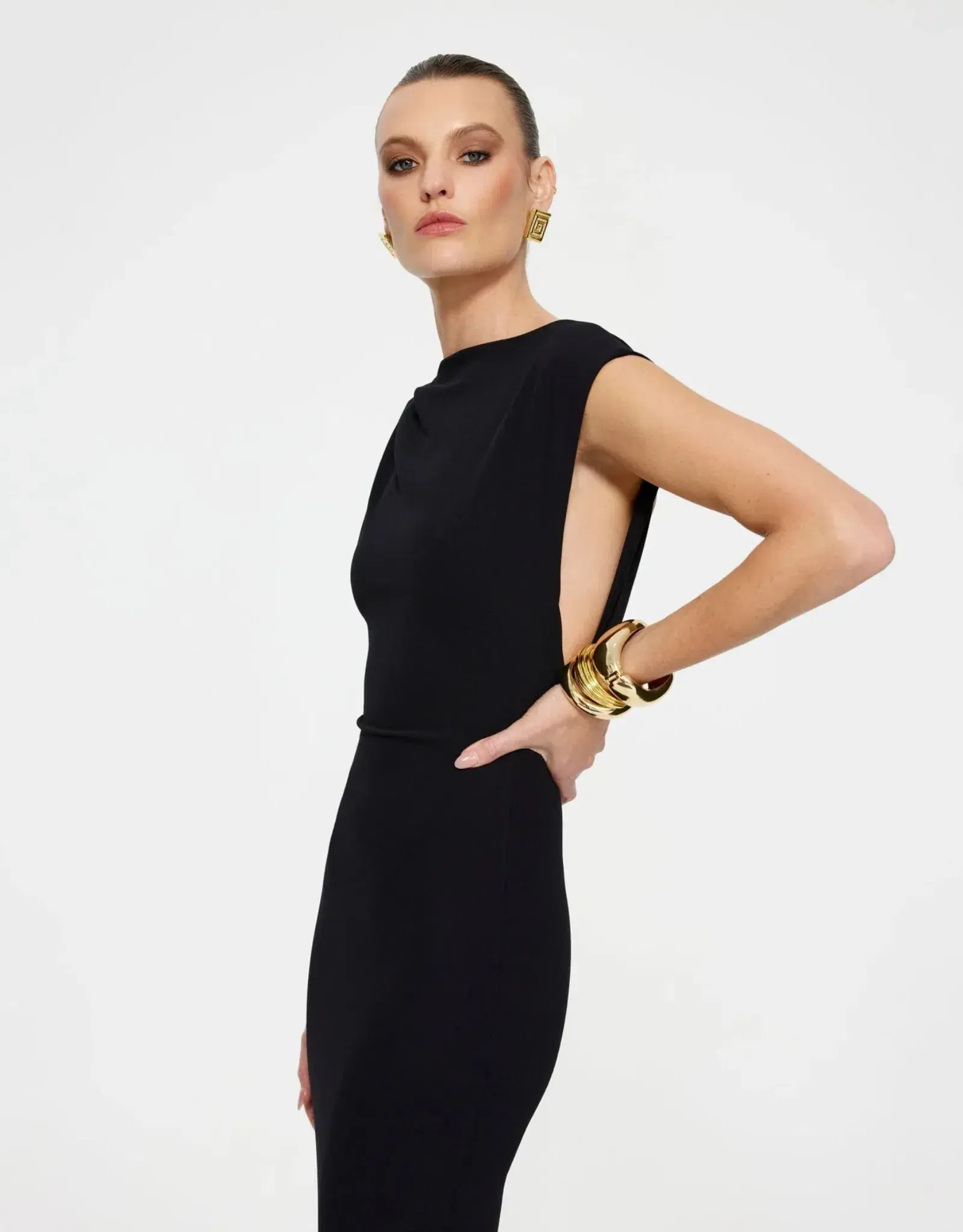 Effie Kats Audrey Gown Black Size XS / AU 6 - Image 3