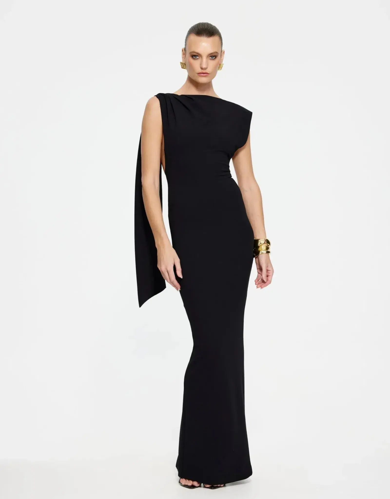 Effie Kats Audrey Gown Black Size XS / AU 6 - Image 1