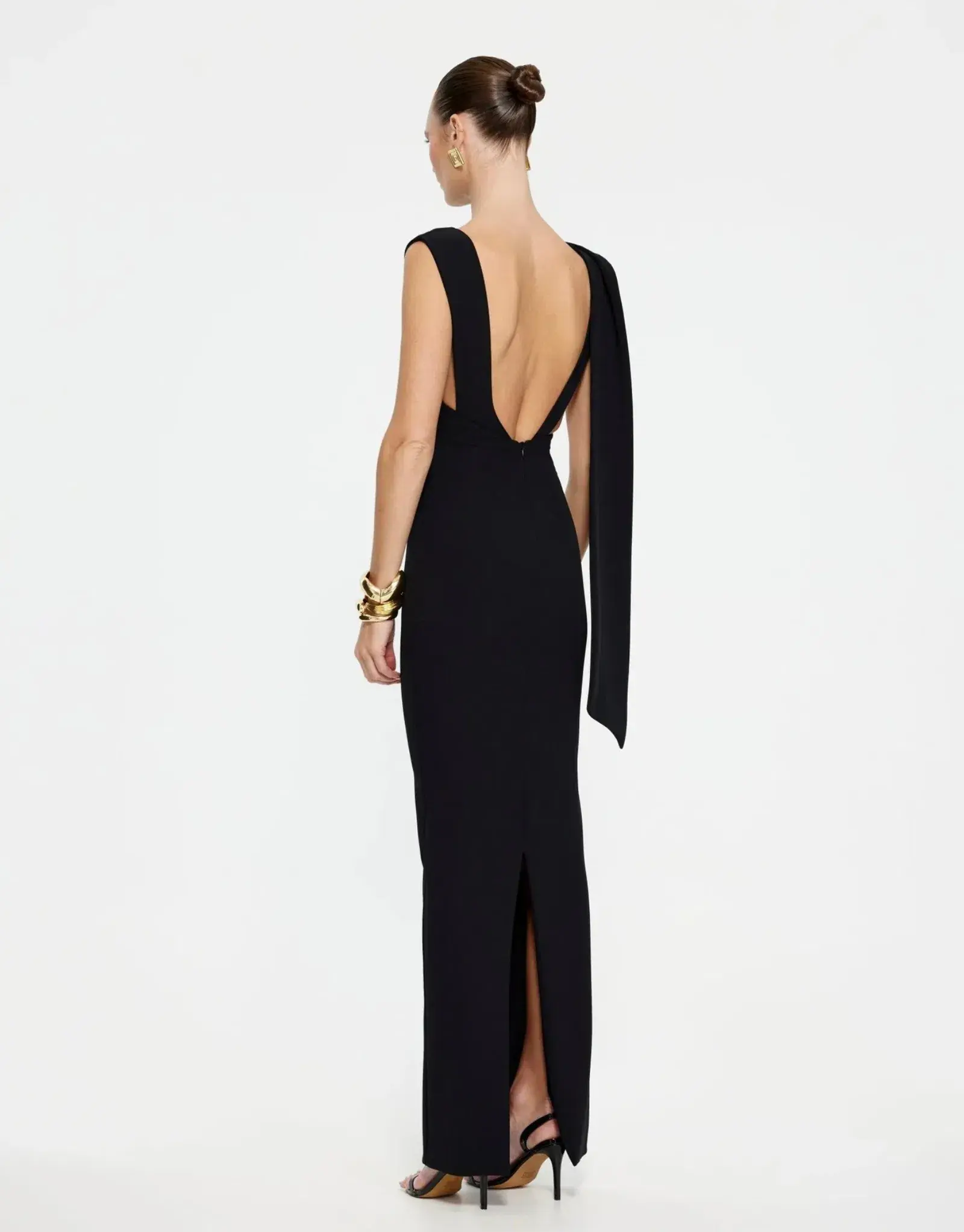 Effie Kats Audrey Gown Black Size XS / AU 6 - Image 5