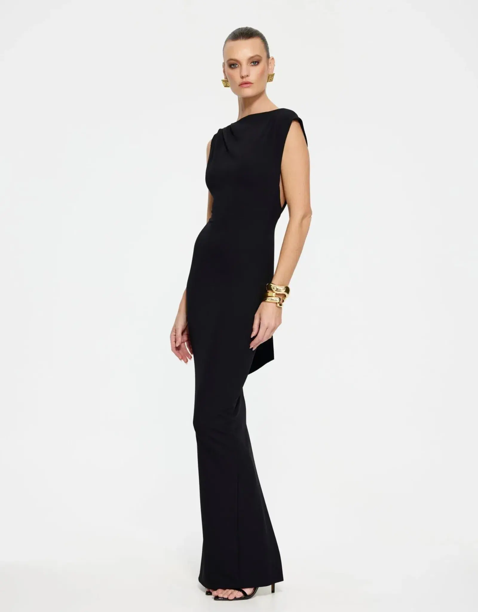 Effie Kats Audrey Gown Black Size XS / AU 6 - Image 2