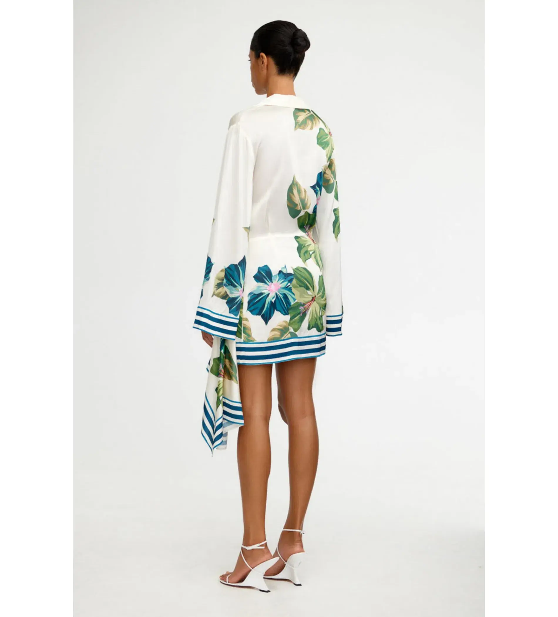 Significant Other Mariah Mini Dress in Hibiscus Tile Size AU 12 - Image 2
