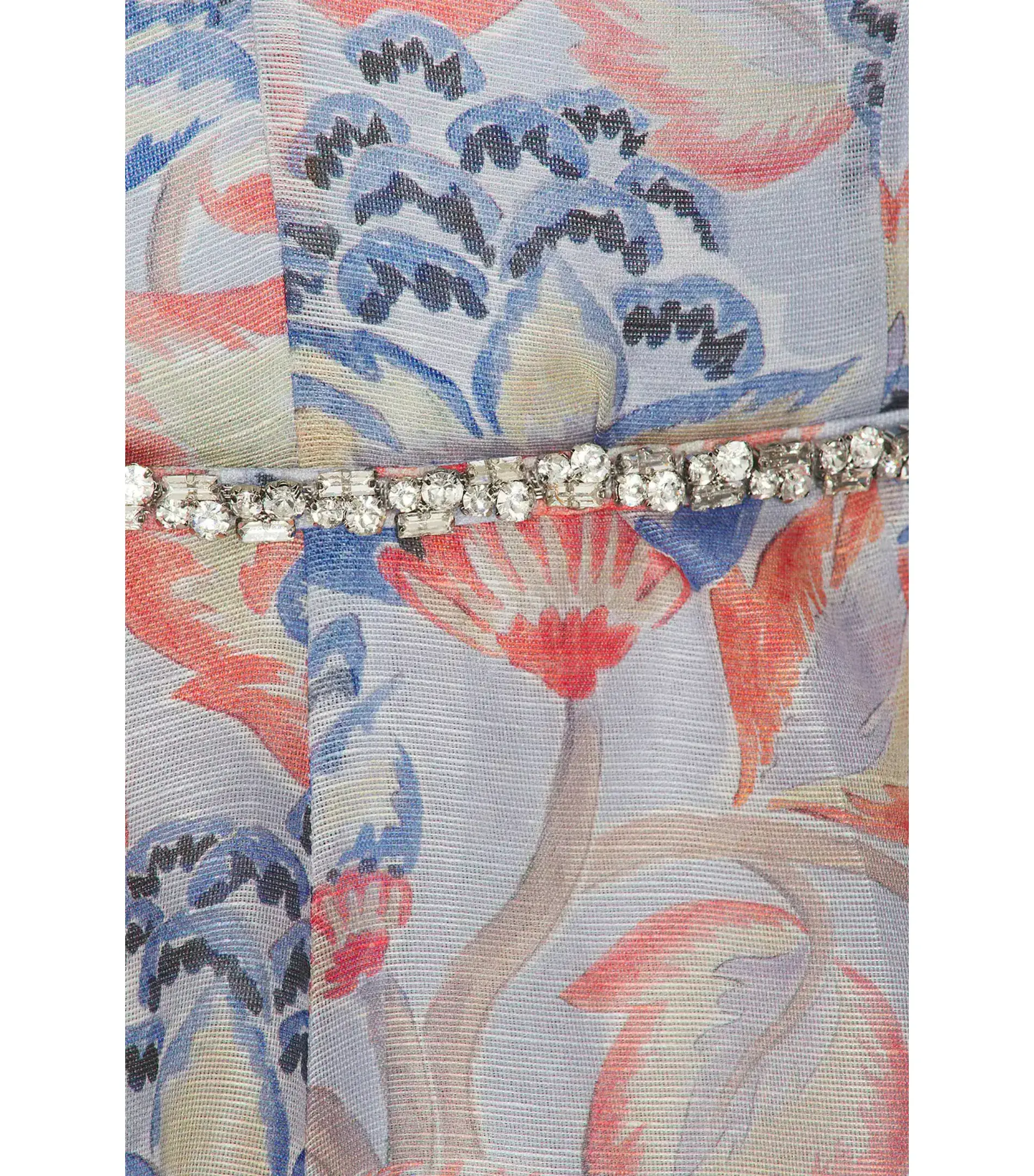 Zimmermann Eden Long Sleeve Midi Dress in Sapphire Eden Size 3 / AU 14 - Image 4