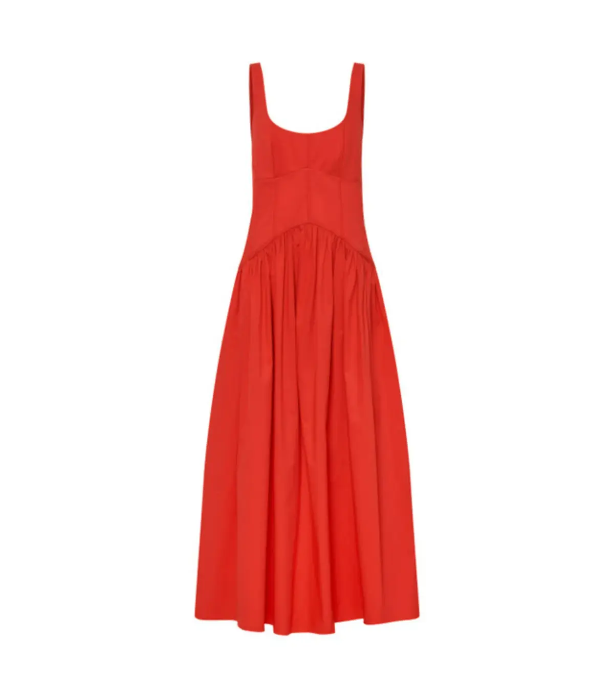 Oroton Tie Back Sundress Poppy Red Size AU 8  - Image 8