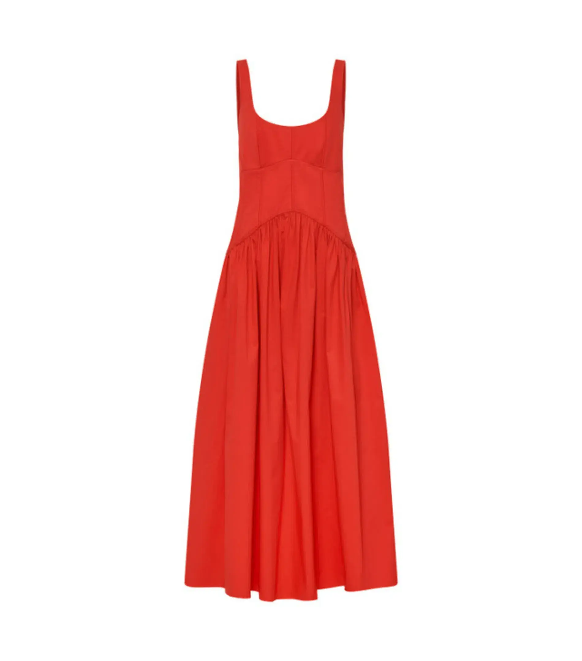Oroton Tie Back Sundress Poppy Red Size AU 8  - Image 8