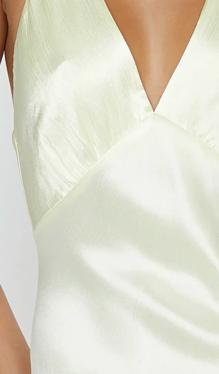 Bec and Bridge Moon Dance V Maxi Dress - Ice Yellow - Size 8 - Image 5