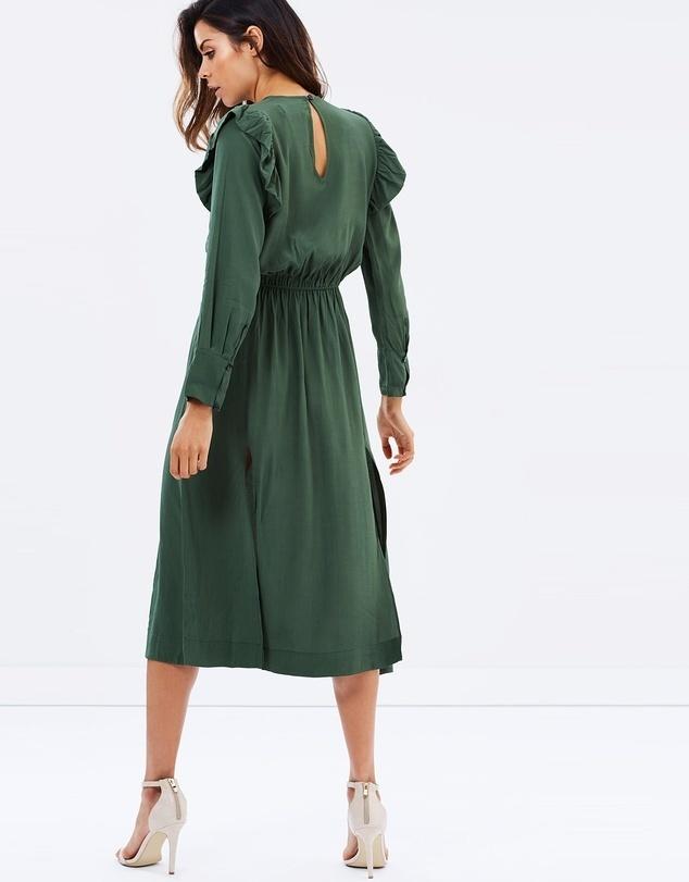 SWF Ellie Dress Green Size 8 - Image 3