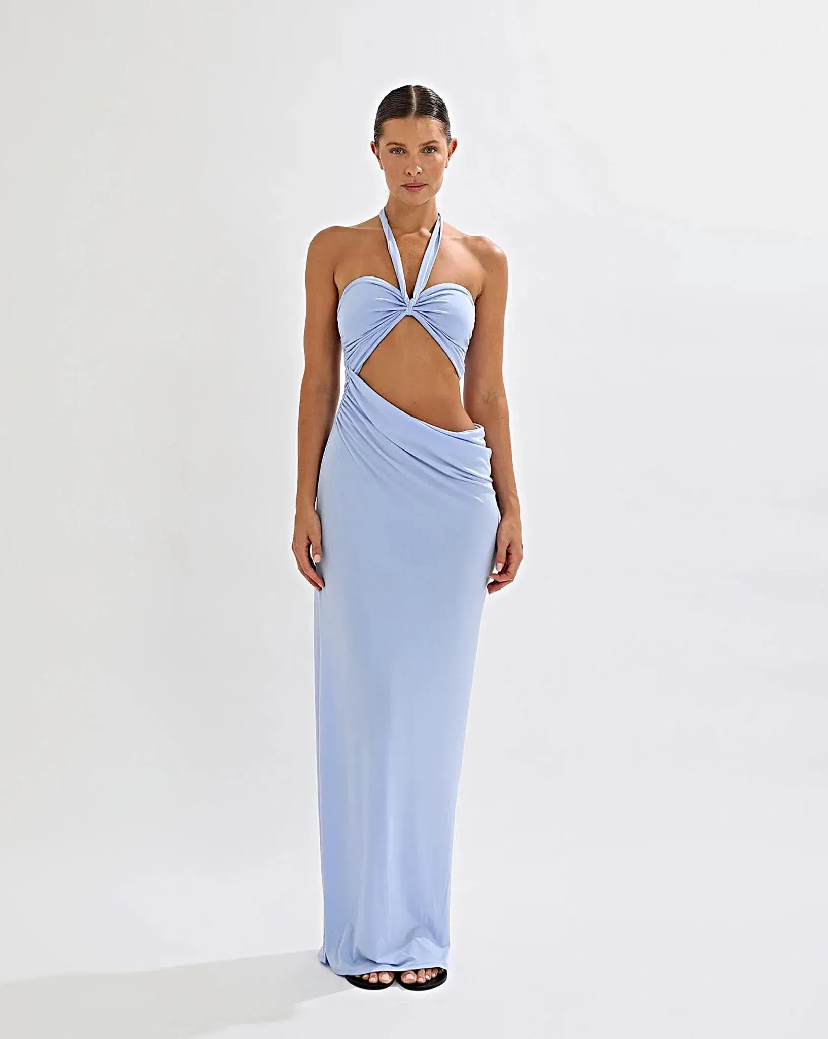 One Mile The Label Kylie Maxi Dress in Periwinkle Blue Size S / AU 8 - Image 4