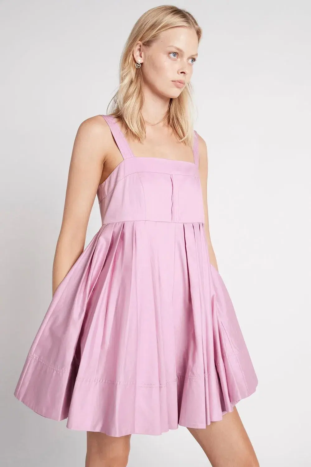 Aje Frequency Mini Dress Lilac Size 12 - Image 1