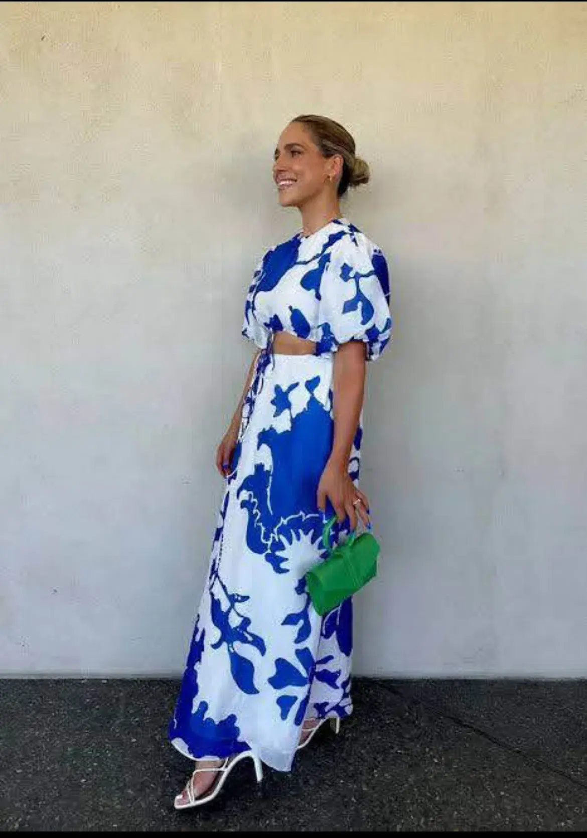 SIR the Label Vivi Puff Sleeve Maxi Dress Size 1  - Image 2