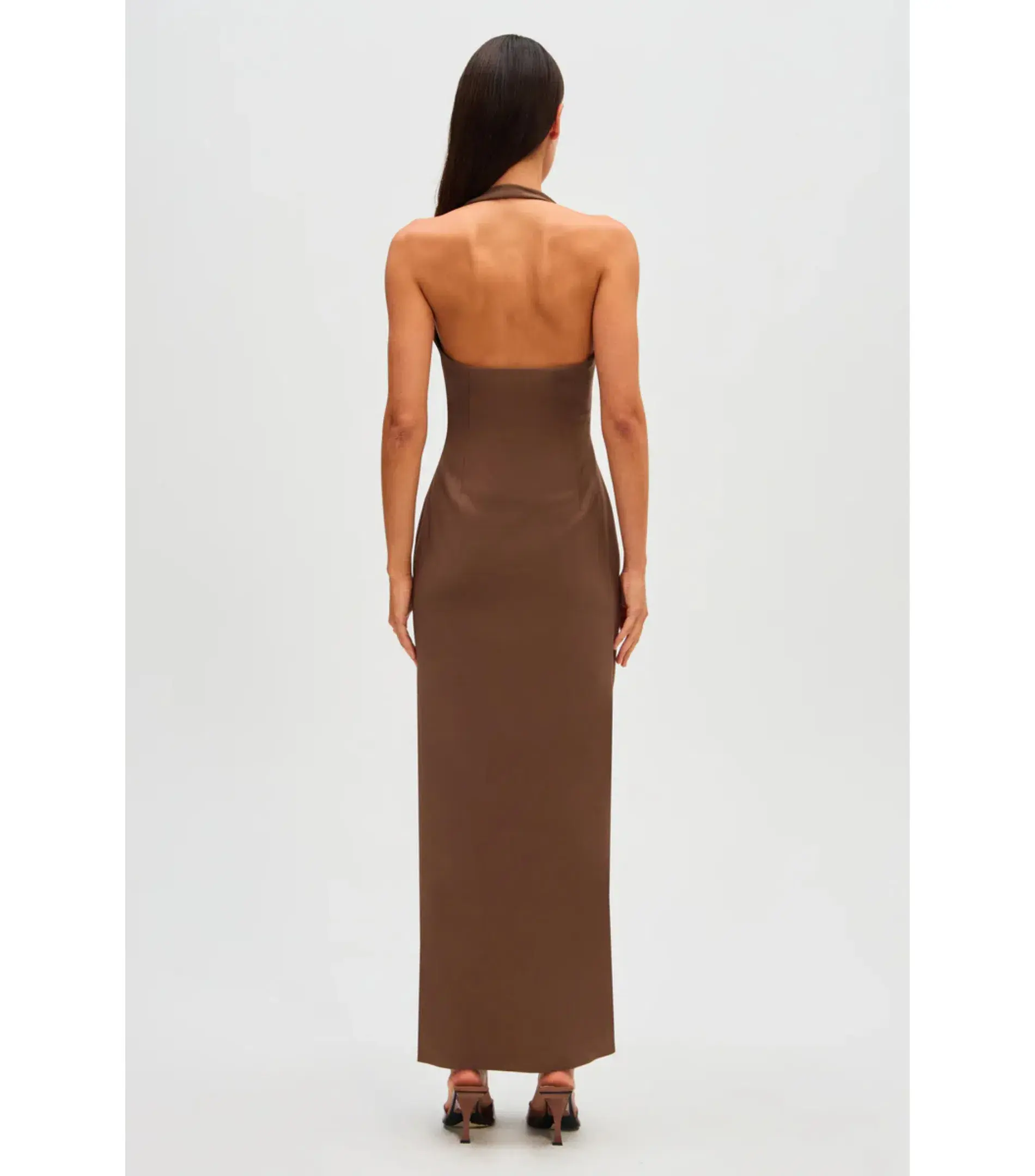 Misha The Alusia Dress Mink Size 6 - Image 3
