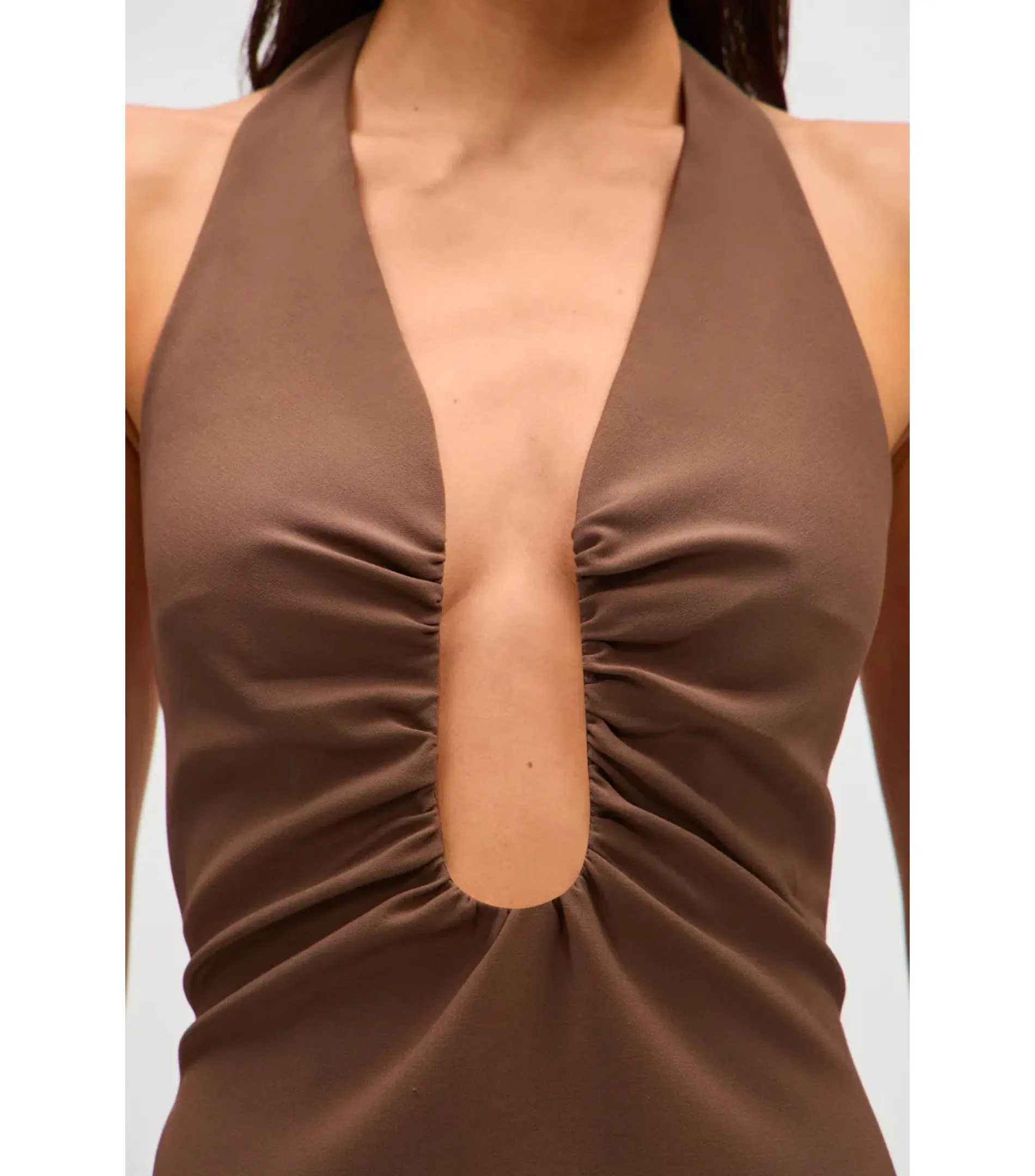 Misha The Alusia Dress Mink Size 6 - Image 2