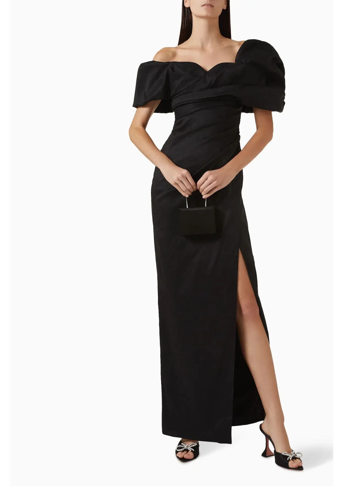Rachel Gilbert Gia Gown in Black Size 2 / AU 10  - Image 1