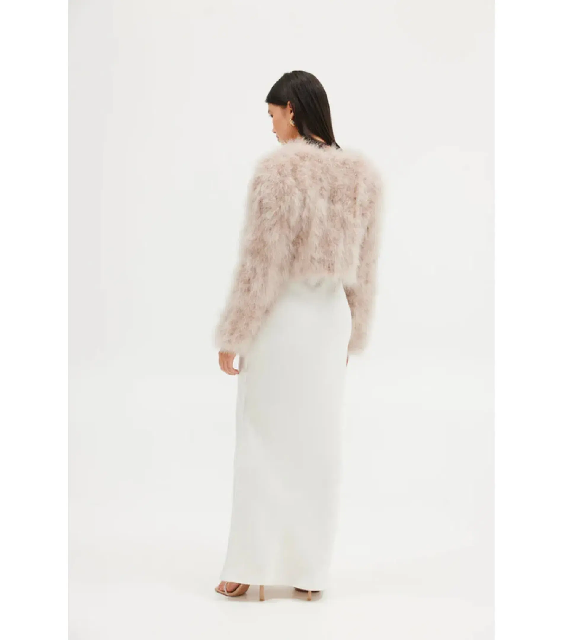 Bubish Manhattan Crop Jacket Blush Size S / AU 8  - Image 5