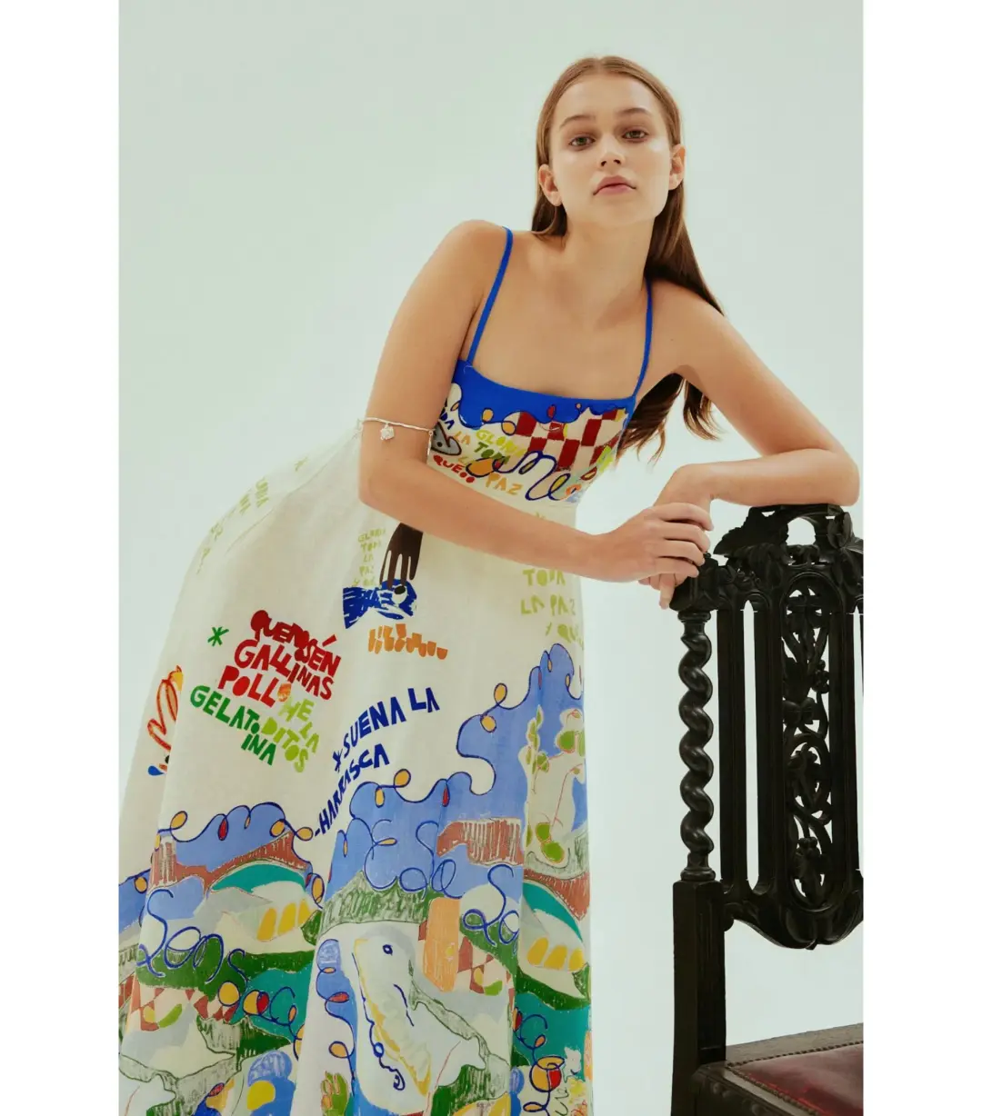 Alemais Nadia Sundress Print Size AU 12 for rent on The Volte - main image