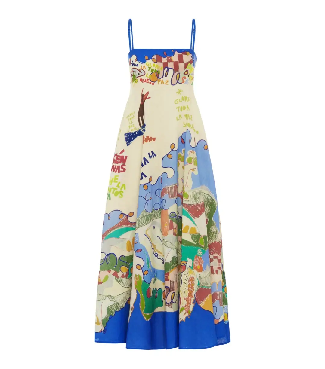 Alemais Nadia Sundress Print Size AU 12 for rent on The Volte - main image