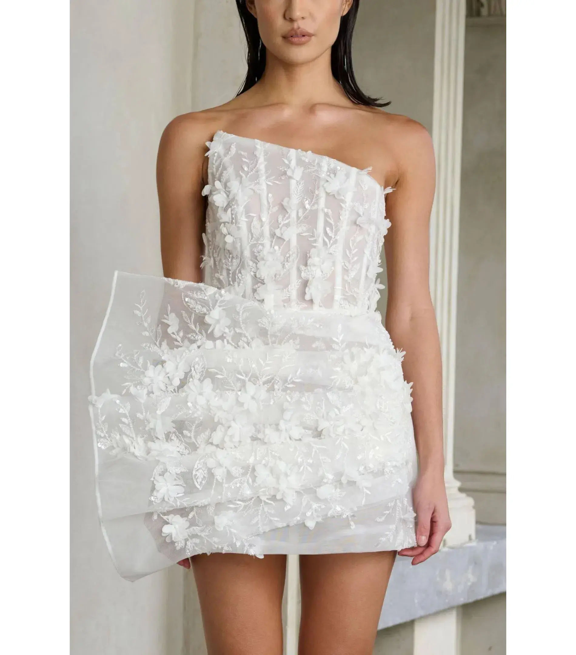 Eliya The Label Azaria Dress White Size S / AU 8  - Image 2