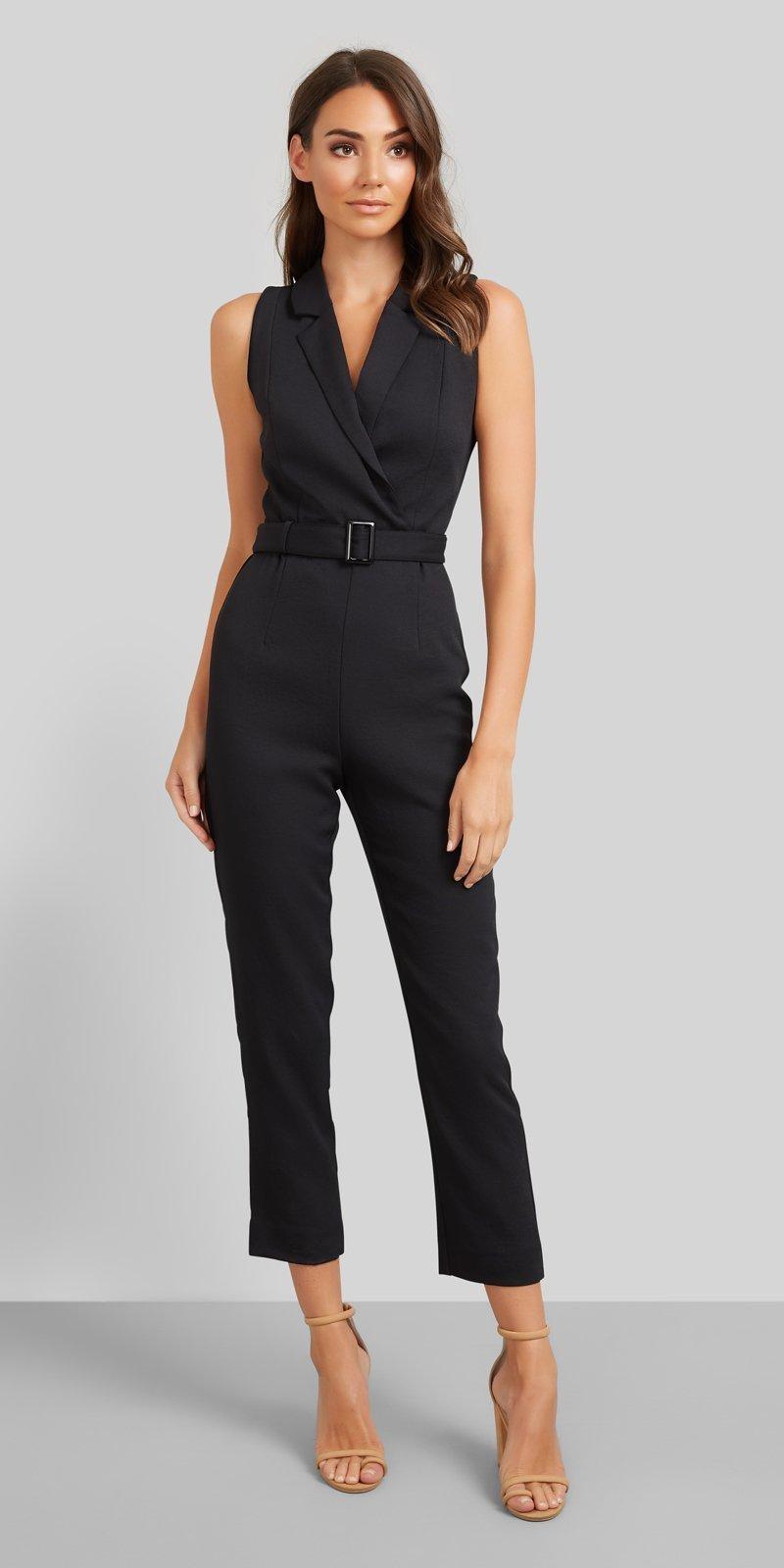 Kookai Valentine Jumpsuit Black Size 12 - Image 1