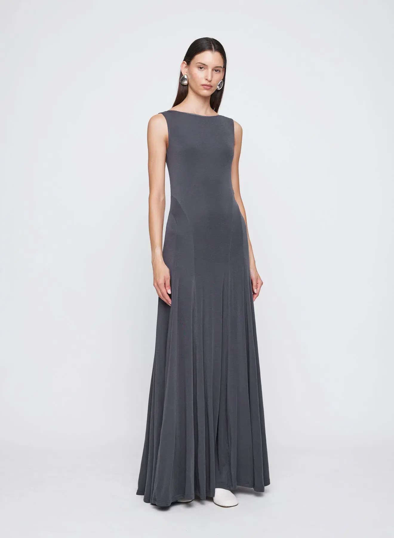 Anna Quan Audrey Dress Graphite Size 6 - Image 1