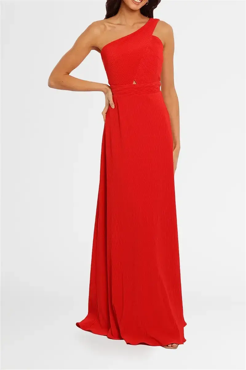 Langhem Dior Gown Red Size 16 - Image 1