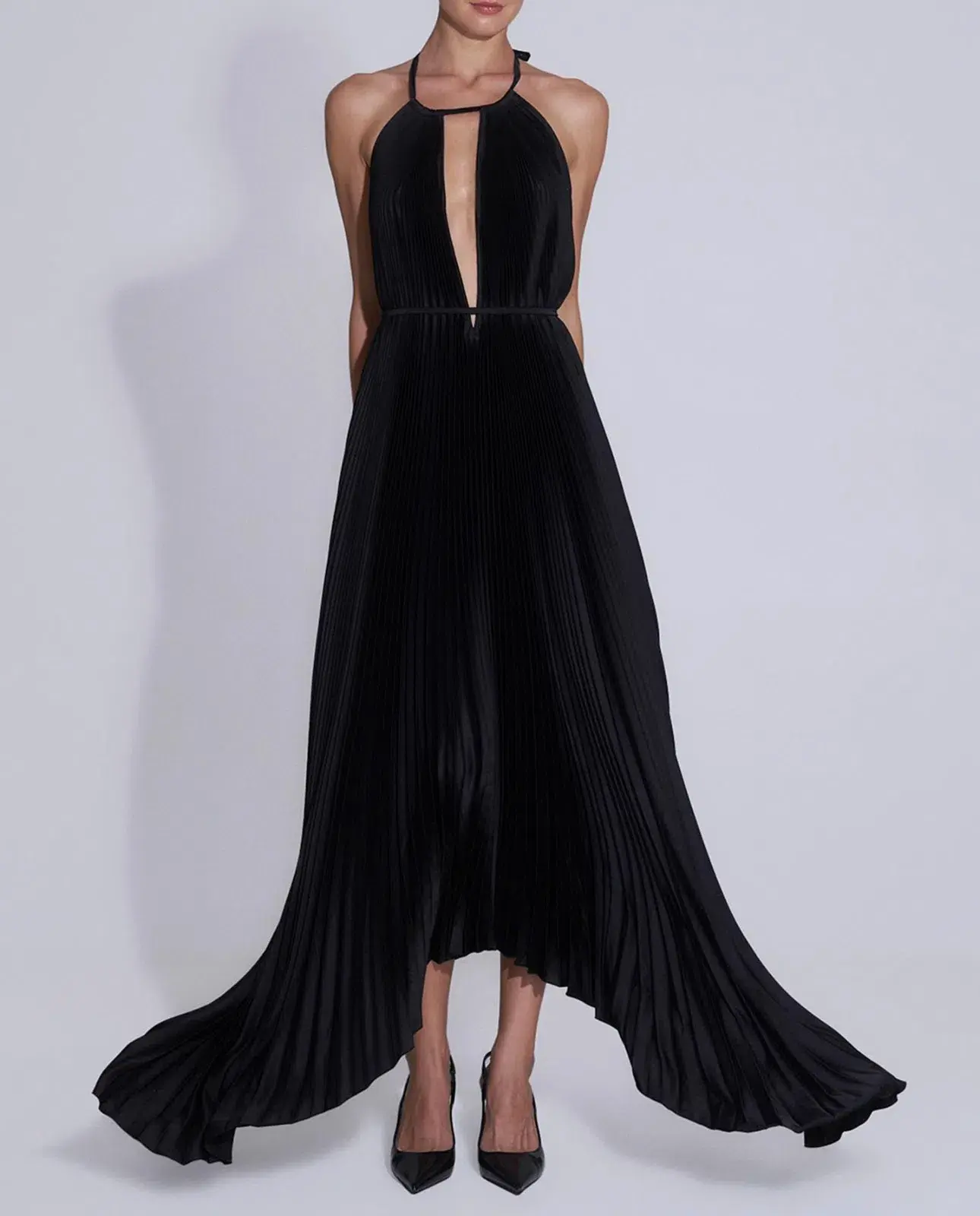 L’idee Boheme Gown Noir Black Size 8 - Image 2