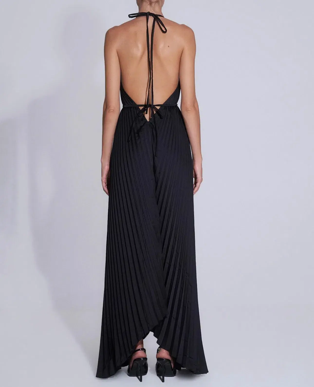 L’idee Boheme Gown Noir Black Size 8 - Image 3