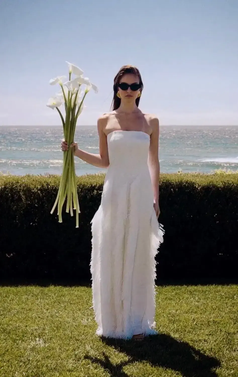 Cult Gaia Freya Gown Off White size XS - Image 6