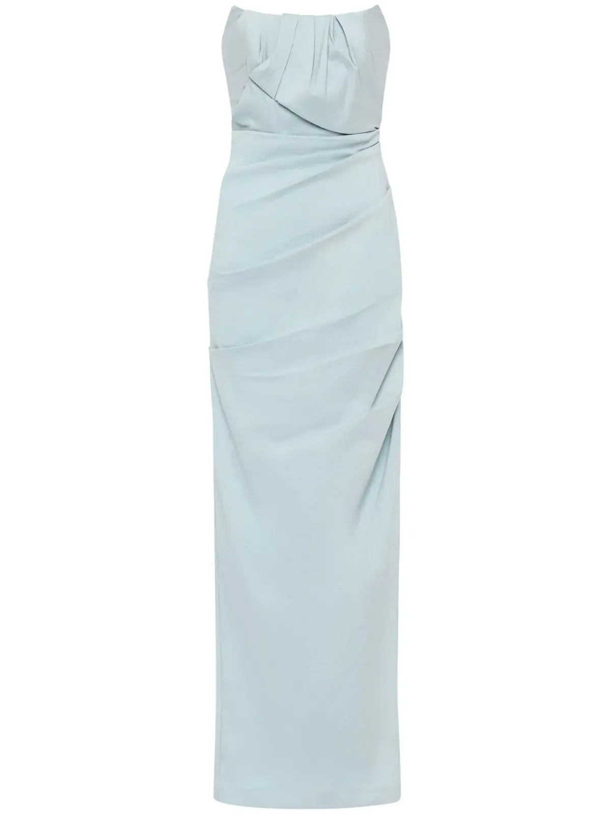 Rachel Gilbert Sienna Strapless Gown Ice Blue Size 0 / AU 6 - Image 1