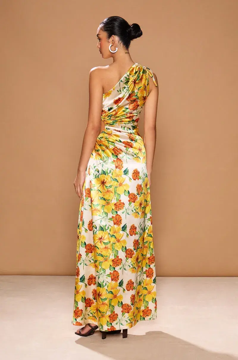 Sonya Moda Nour Yarden Floral Maxi Dress Multi Size 6  - Image 2