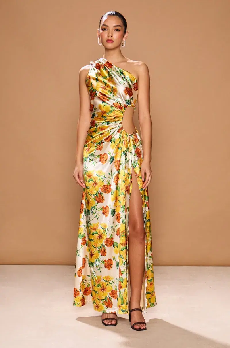 Sonya Moda Nour Yarden Floral Maxi Dress Multi Size 6  - Image 1