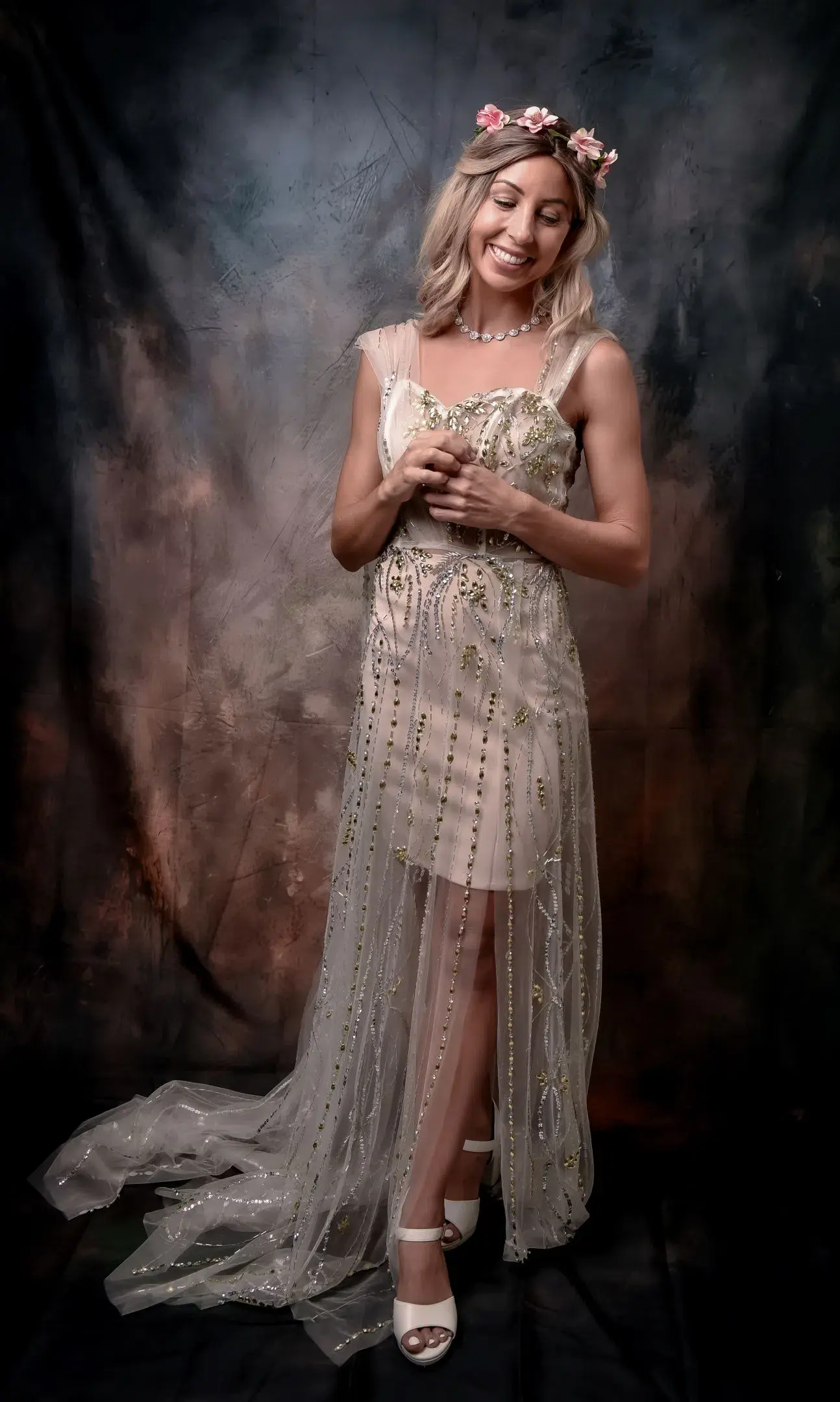 Alamour The Label Maxi Dress White Size 8  - Image 5