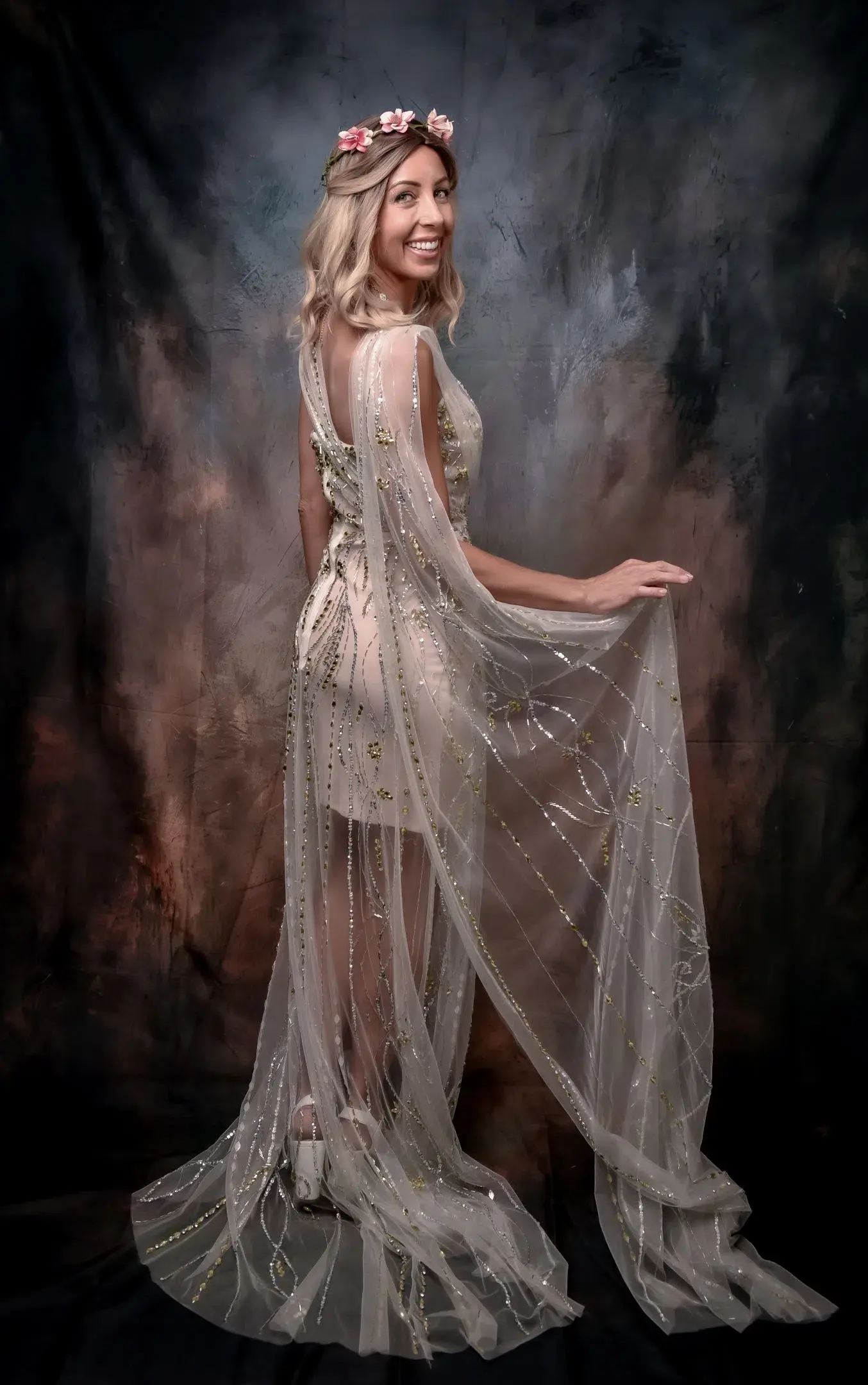 Alamour The Label Maxi Dress White Size 8  - Image 8