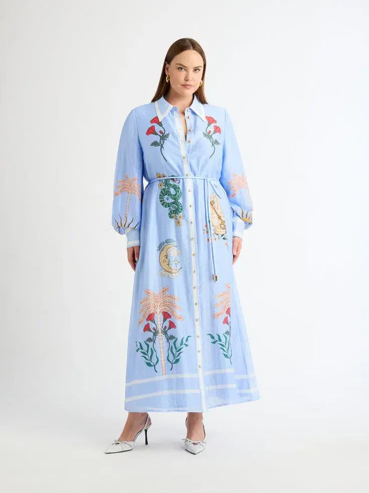 Sheike Mystic Maxi Dress Print Size 6 - 10 - Image 1
