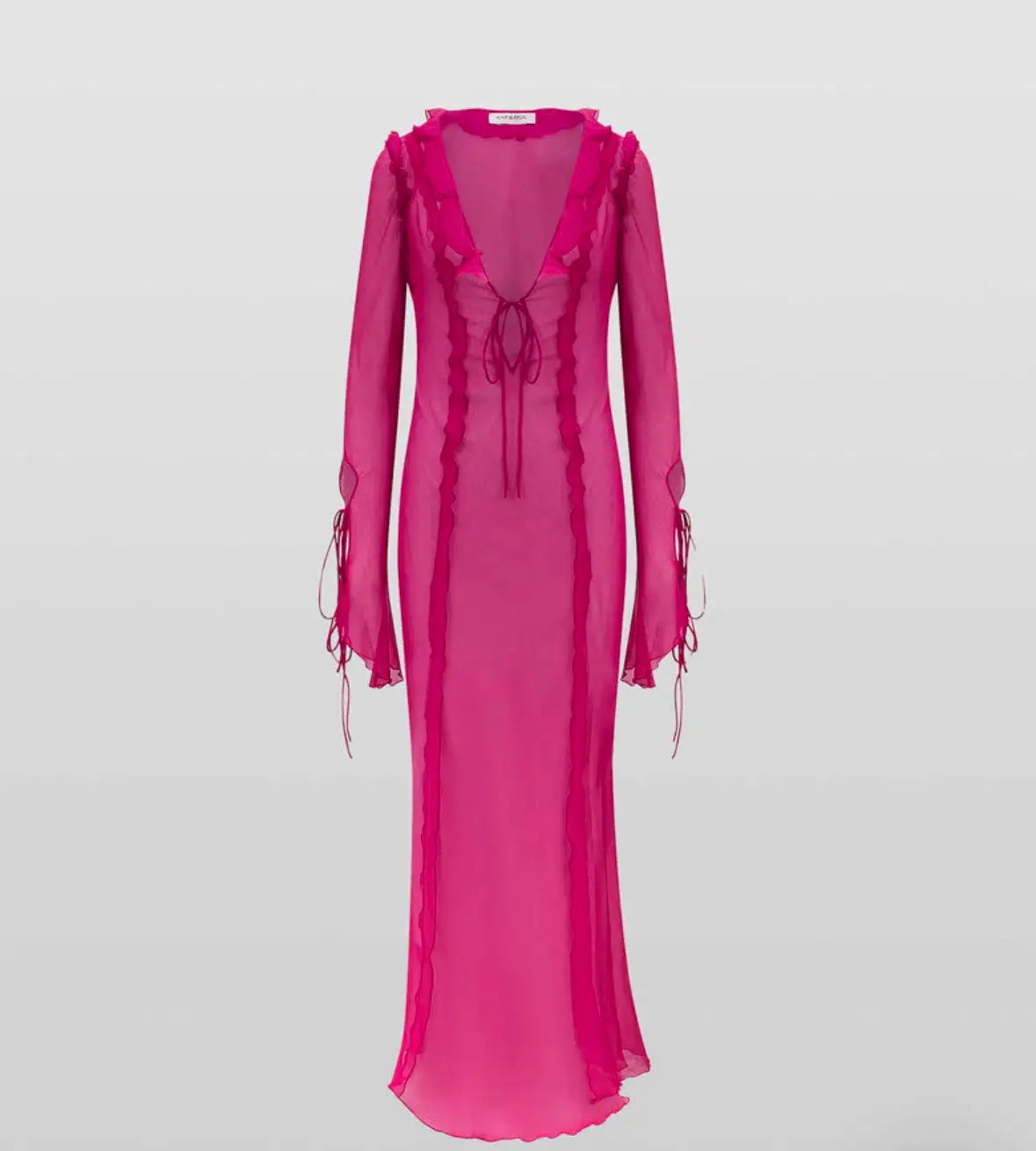 Rat & Boa Faretti Maxi Dress Pink Size S / AU 8  - Image 4