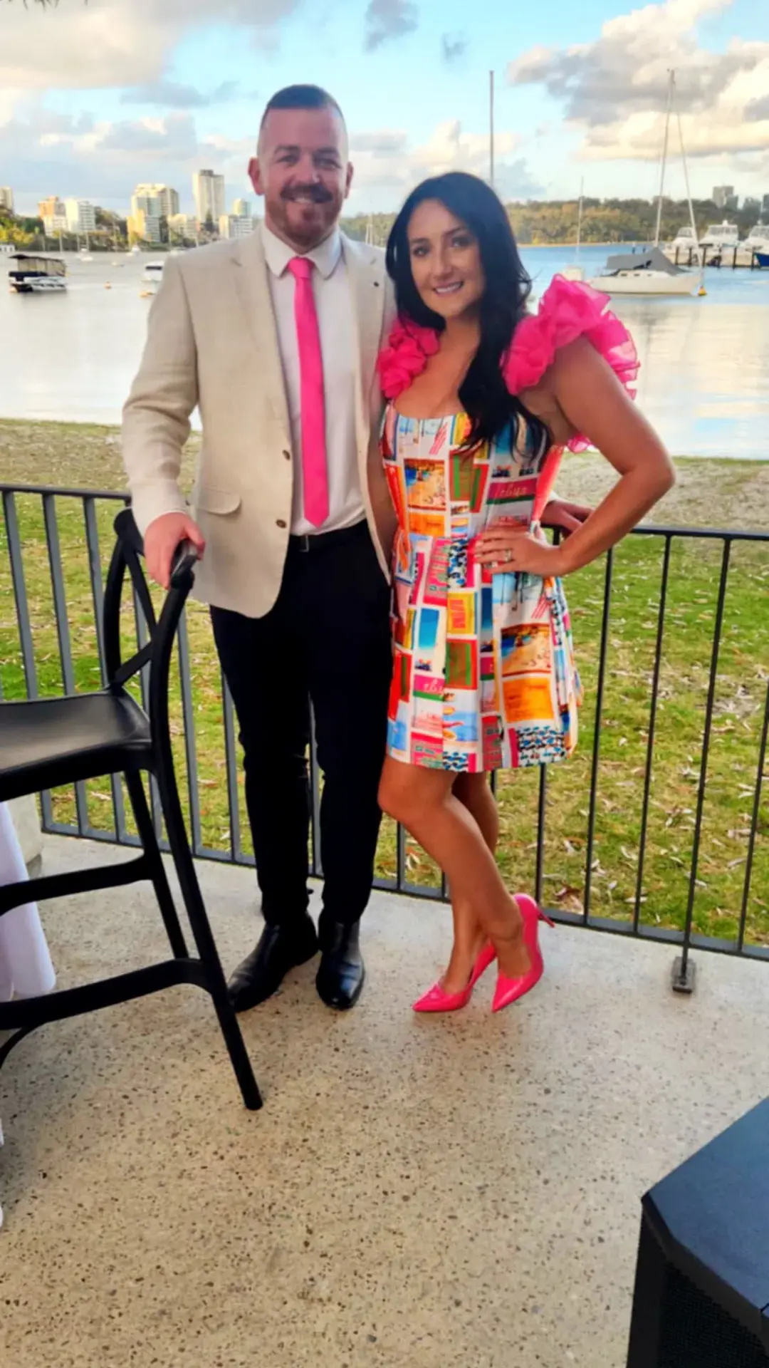 Eliya The Label Ravello Dress Multi Size 14 for rent on The Volte - main image