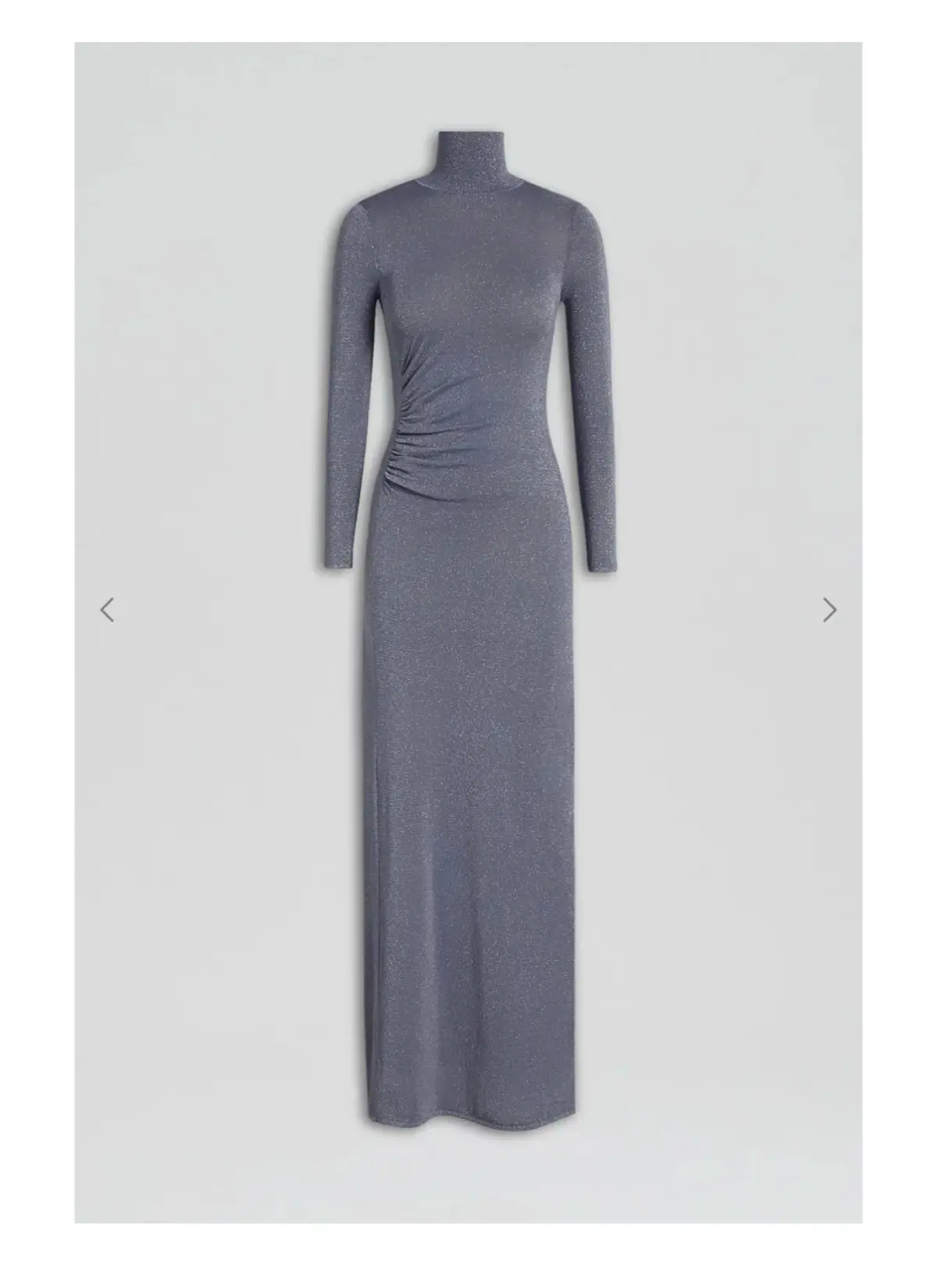 Scanlan Theodore Sparkle Gather Dress Silver Size 8  - Image 4