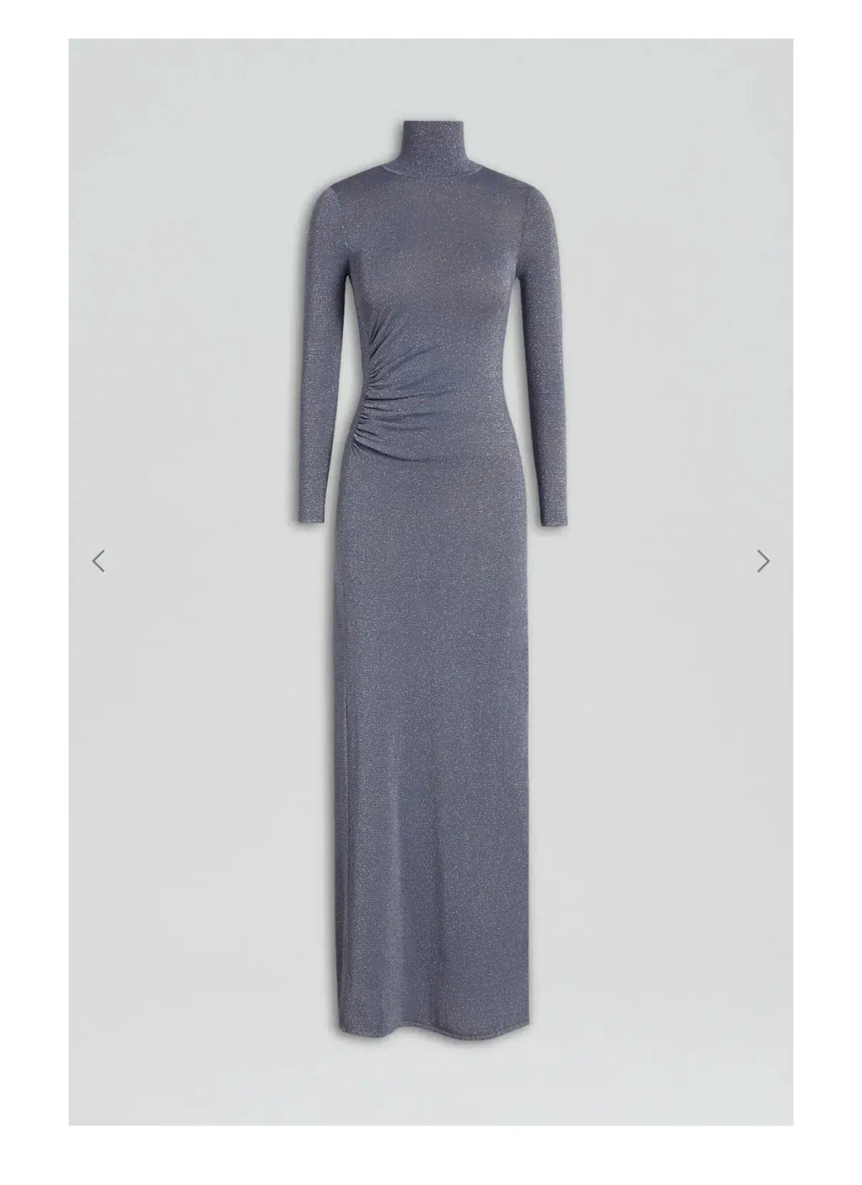 Scanlan Theodore Sparkle Gather Dress Silver Size 8  - Image 4