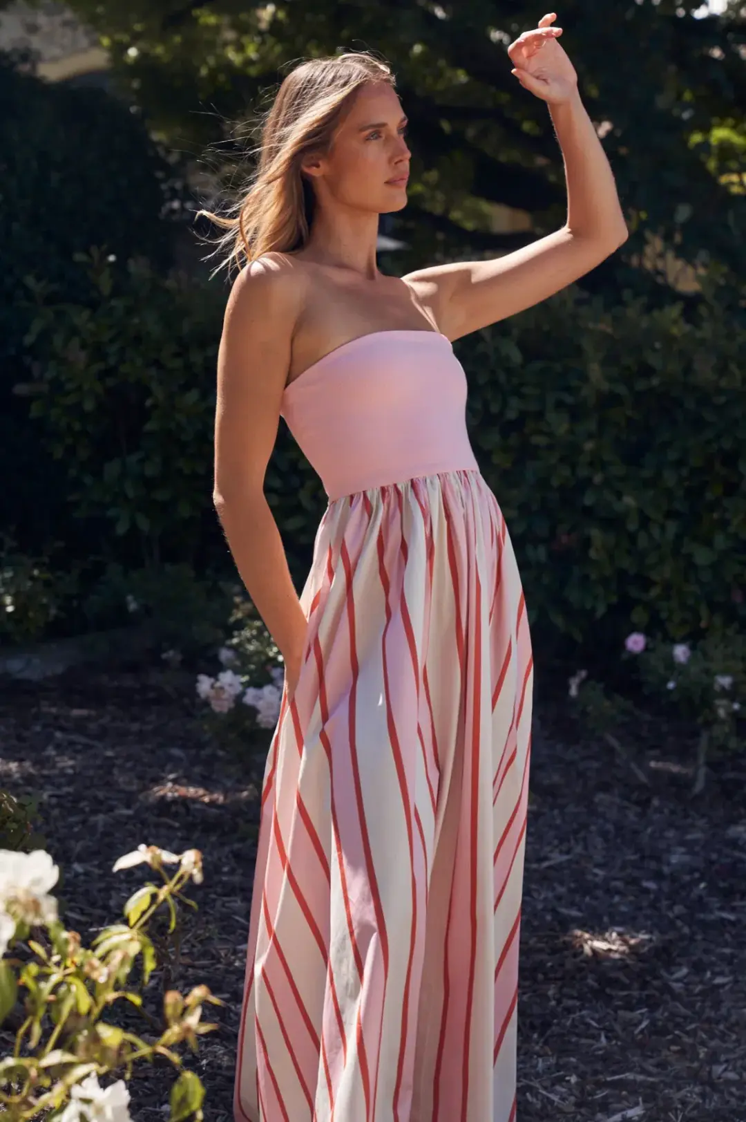 Aston Studio Off Shoulder Mini Dress Apple Size S / AU 8 for rent on The Volte - main image