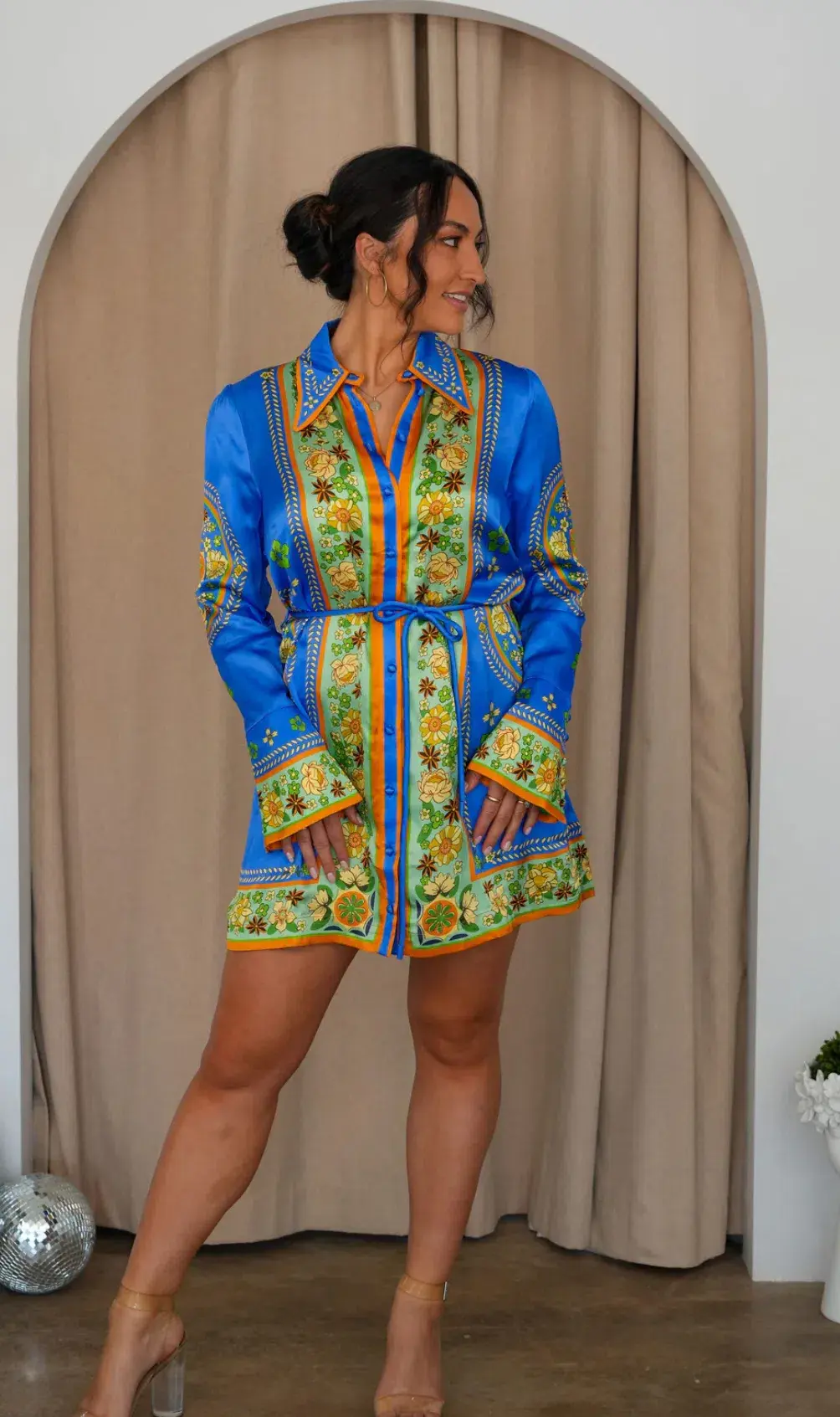 Alemais Linda Mini Dress Multi Size 12 - Image 5